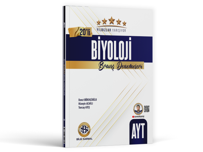 YILDIZLAR YARŞ.YKS AYT DNM 20 Lİ BİYOLOJİ -25